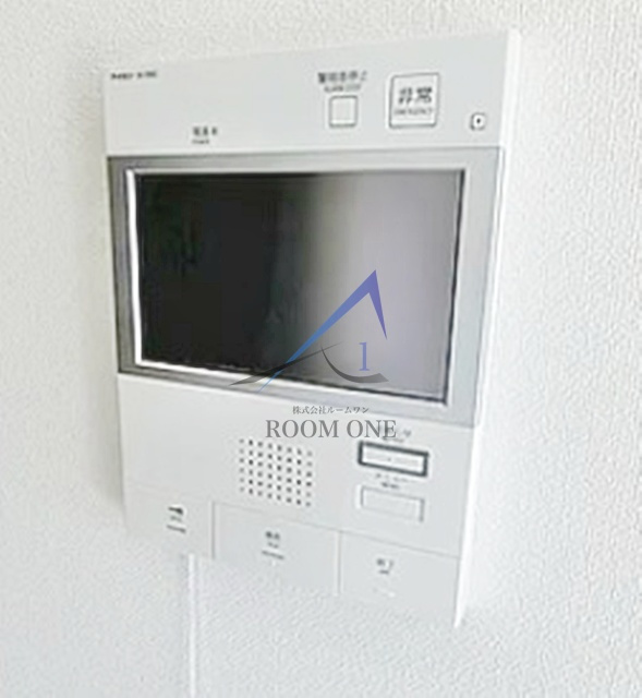 ラフィスタ新小岩のセキュリティ|モニター付きインターホンです。