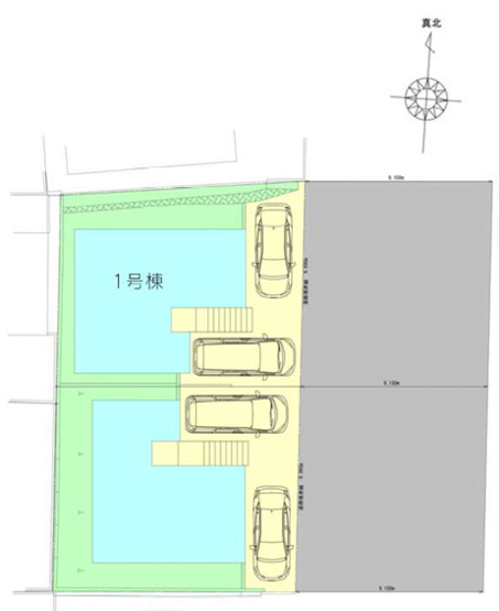 【区画図】 | 座間市入谷東３丁目　新築戸建て　全２棟【仲介手数料無料】 | 【仲介手数料無料でご紹介可能です】大樹不動産
