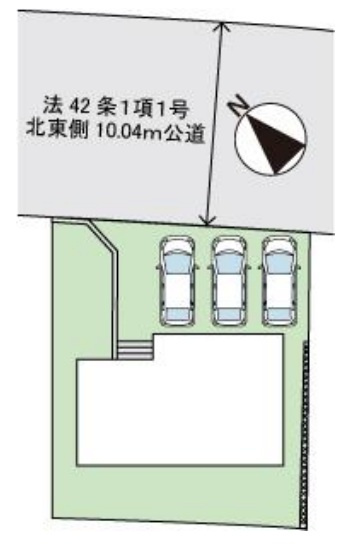 神戸市垂水区桃山台1丁目の区画図