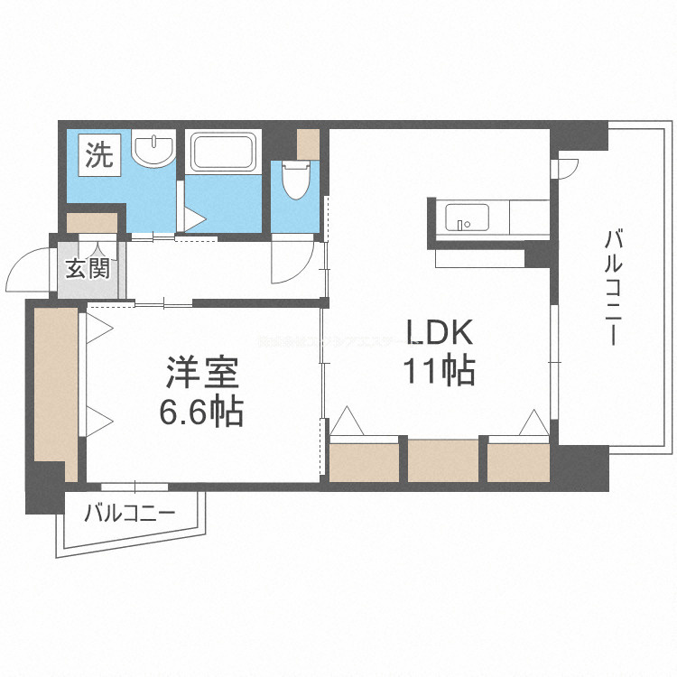 ピュアファースト花園の間取り