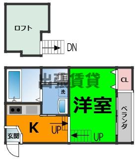仲介手数料0！！Y’s Square 名城公園の間取り