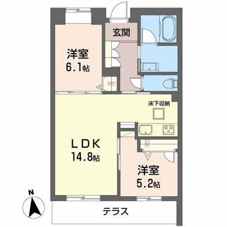 【間取り】 | シャーメゾン深翠の杜