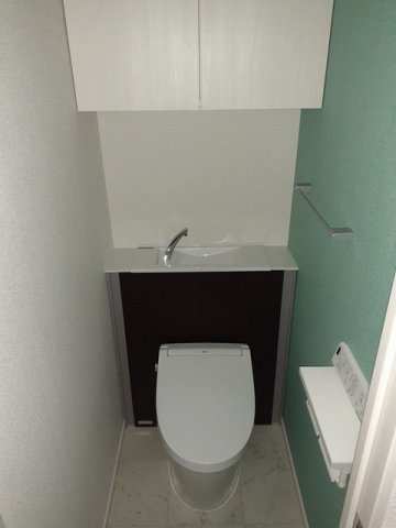 レジデンス桜樺のトイレ|清潔感のあるトイレです