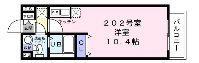 ガーデンヴィラ南阿佐谷の間取り