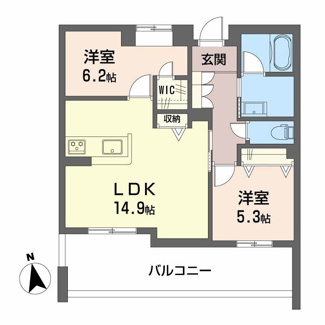 【間取り】 | シャーメゾン深翠の杜