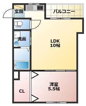 【間取り】 | ロータス四条畷
