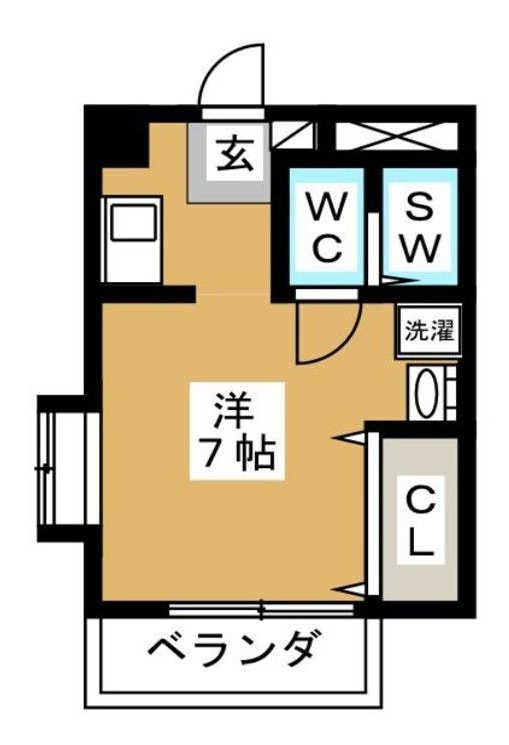 ウエストヒルの間取り|間取りです。