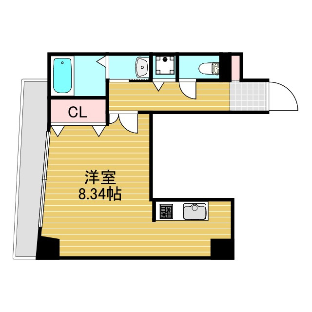 パインフィールド1stの間取り