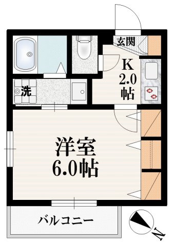メゾン．ラフィネの間取り
