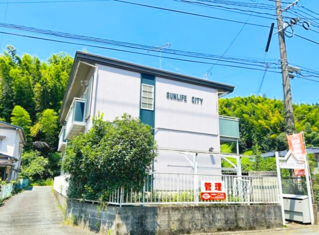 菊池郡大津町大字大津のアパートの外観|きれいな外観です