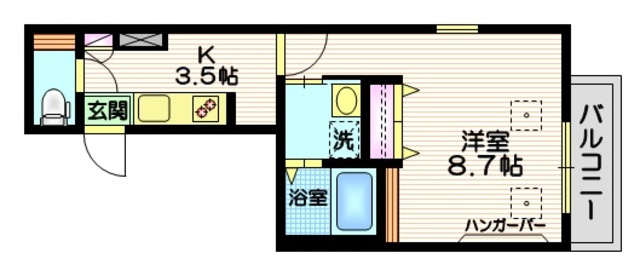 Ｃｏｍｆｏｒｔ　東矢口の間取り|間取り図