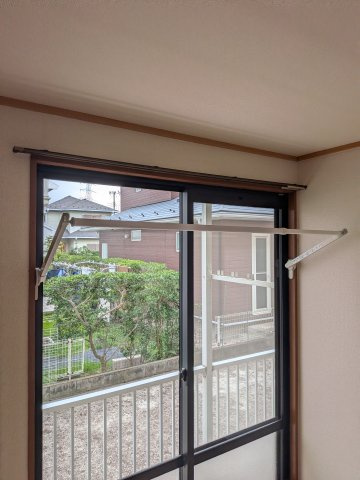 【内装】 | コーポひまわり | 室内洗濯干しです