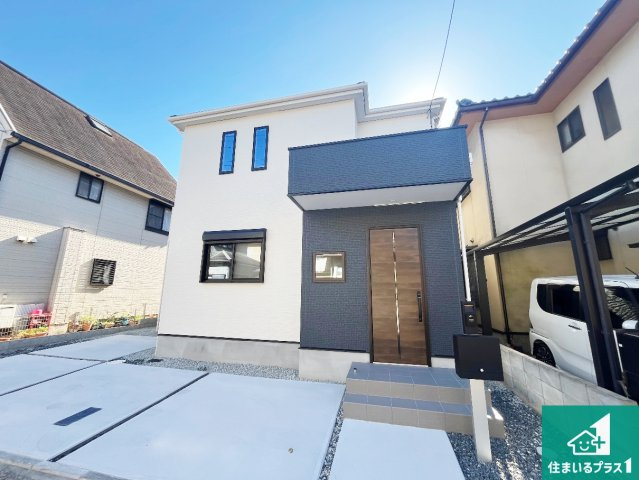 加古川市平岡町一色　第11期　新築一戸建ての外観|安心の10年保証！外観を美しく保ち、雨水で汚れを落とします！気になることがありましたら、お気軽にお問い合わせください！