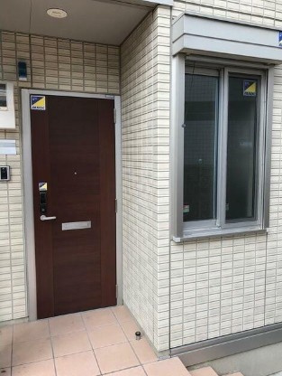 ラメゾネットヴェルトゥのエントランス
