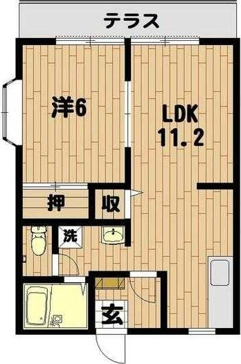 【間取り】 | 本郷ハイツＧ