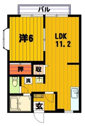 【間取り】 | 本郷ハイツＧ