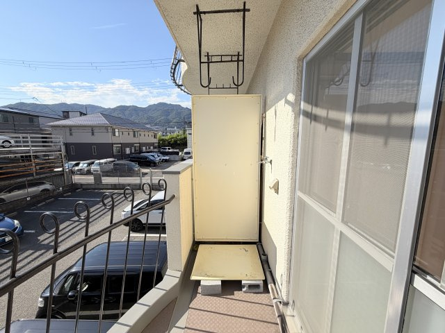 ハイツサンフラワーのバルコニー