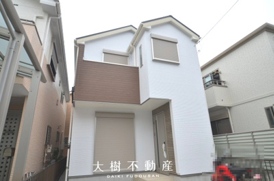 【外観】 | 綾瀬市大上4丁目 新築戸建て 全1棟【仲介手数料無料】 | 建物完成しました！！内見可能です♪