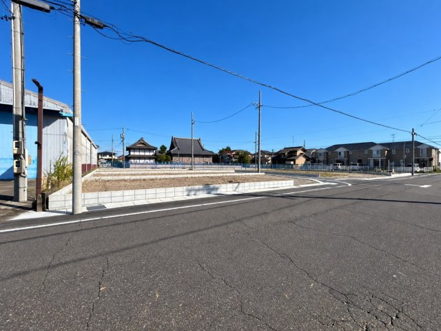 リーブルガーデン　一宮市第2木曽川町　全8区画分譲の外観|「現地（2026年9月22日）撮影」　
■全体写真　
■ヤマダ不動産　株式会社リライフ　