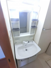 【独立洗面台】 | レインボーハウス勾当水　A5号棟