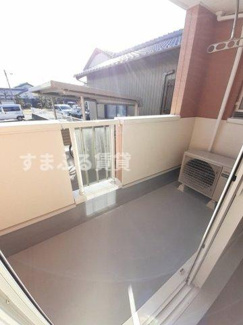 【バルコニー】 | ヴィサージュ　岡崎市六名１丁目