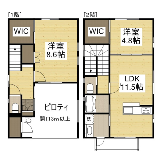 【間取り】 |  Ｋ＇ｓ　ｗｏｏｄ今　