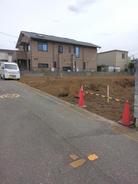 柏市柏の売地の外観