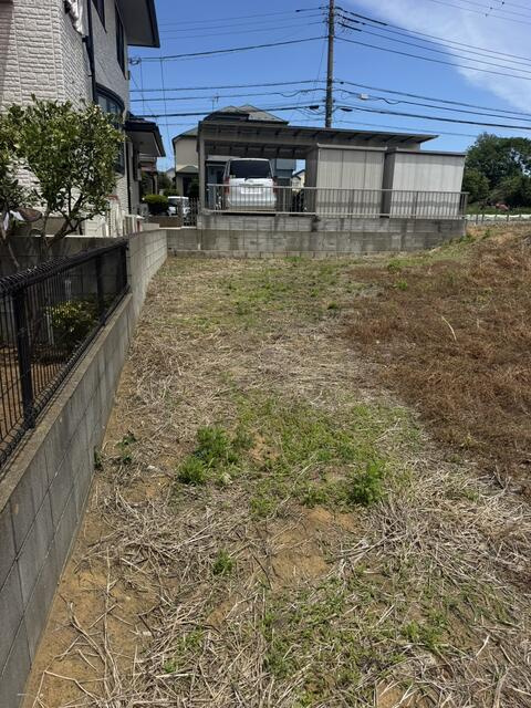 船橋市前貝塚町の売地の外観