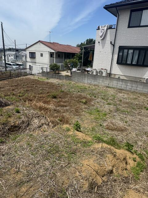 船橋市前貝塚町の売地の外観