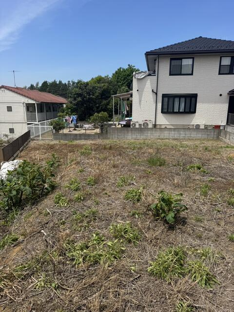 船橋市前貝塚町の売地の外観
