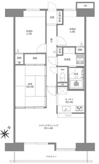 【間取り】 | コスモ大宮ガーデンシティ