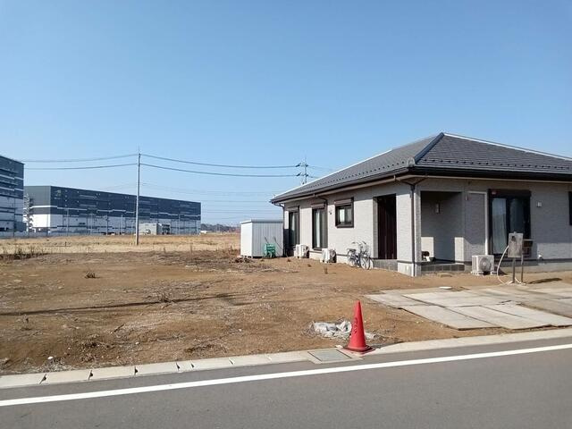 柏市柏３丁目の売地の外観