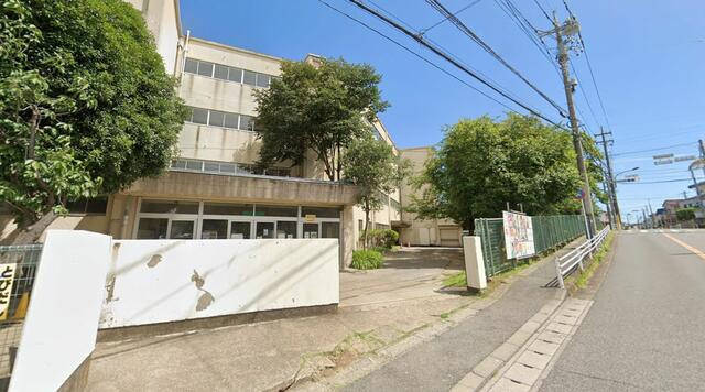 松戸市松戸の売地の周辺|松戸市立柿ノ木台小学校まで880m