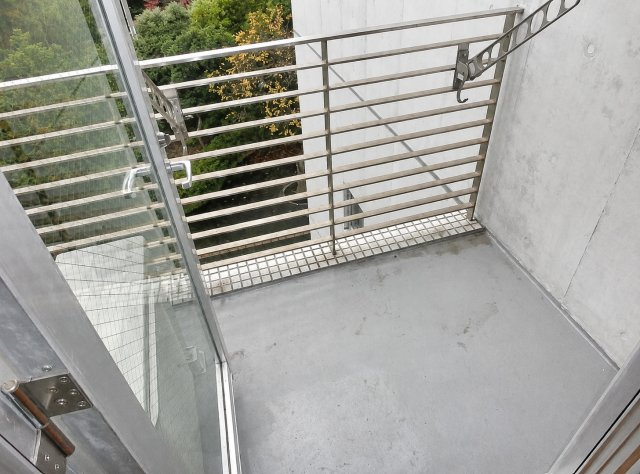 千葉市花見川区幕張町５丁目の賃貸マンションのバルコニー
