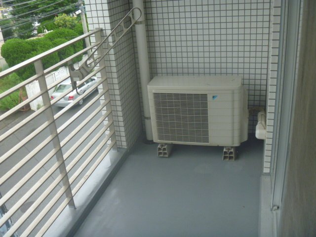 アリア幕張のバルコニー