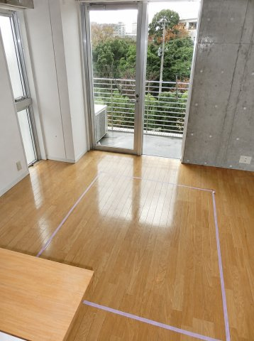 千葉市花見川区幕張町５丁目の賃貸マンションの居間・リビング