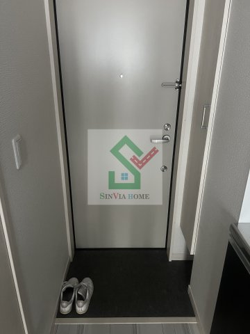 パークサイド清瀬の玄関
