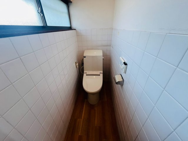 筑西市小川 リフォーム物件　のトイレ|〇トイレ〇
1階トイレ。2階のトイレを新設し、忙しい朝も安心です♪
2026年8月撮影