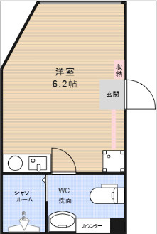 たすきCRASSO自由が丘の間取り