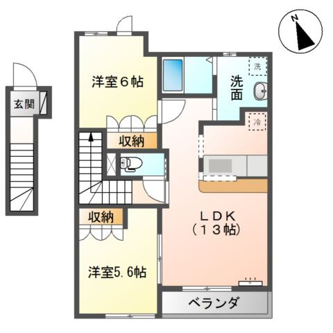【間取り】 | メゾン　プロヴァンス
