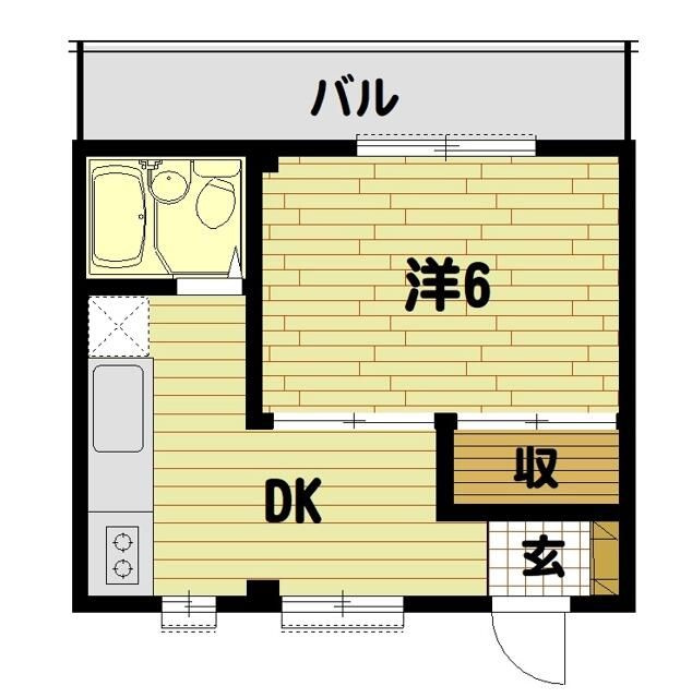 ウィスダム横浜の間取り