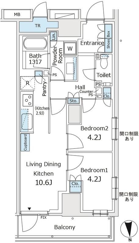 パークホームズ東陽町の間取り