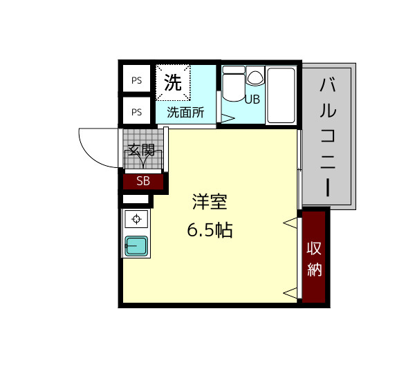 シティロイヤル富雄南の間取り