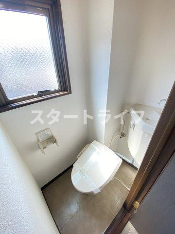大阪市東淀川区柴島２丁目の賃貸マンションのトイレ