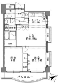 【間取り】 | ホーユウパレス伊東