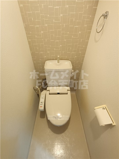 【トイレ】 | Wings弁天 | 落ち着いたトイレです