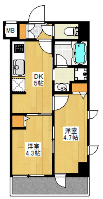 ティモーネ　グランデ田端ドゥーエの間取り|間取りです☆