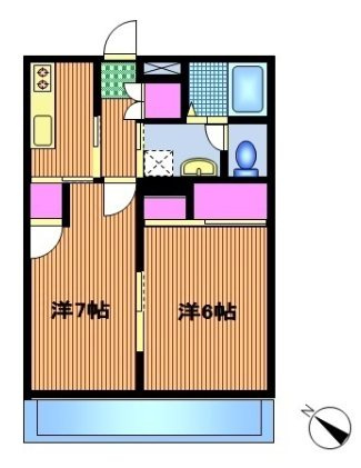 【間取り】 | 杉崎コーポラス 