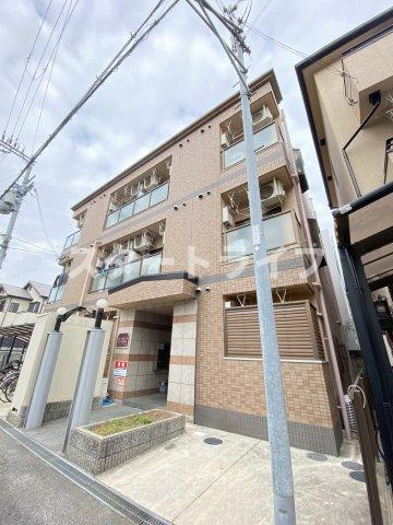 大阪市東淀川区柴島２丁目の賃貸マンションの外観