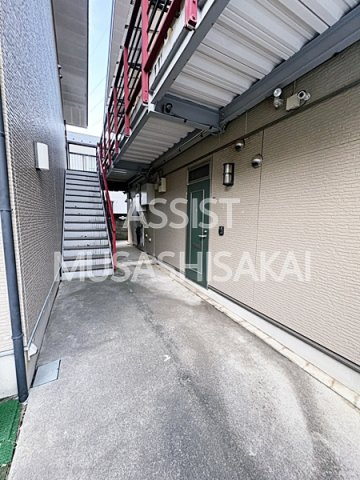ウッズハウスのエントランス